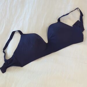 SomaEnbliss Wireless Navy Bra